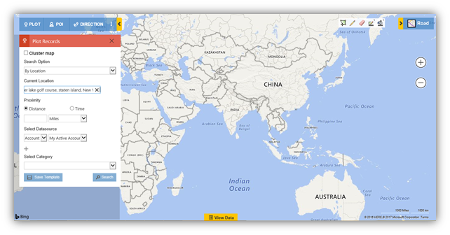 Map Dynamics CRM - Time Based Search