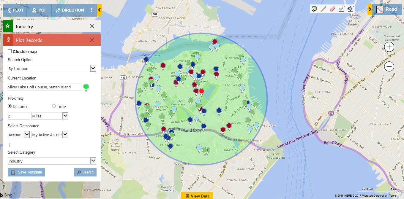 Map Dynamics CRM