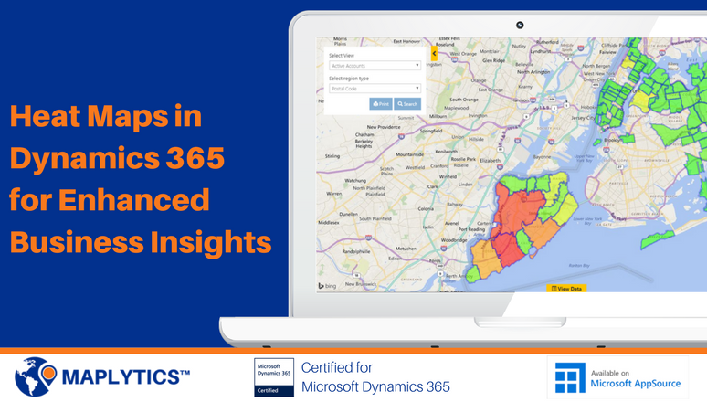 Heat Map Dynamics CRM