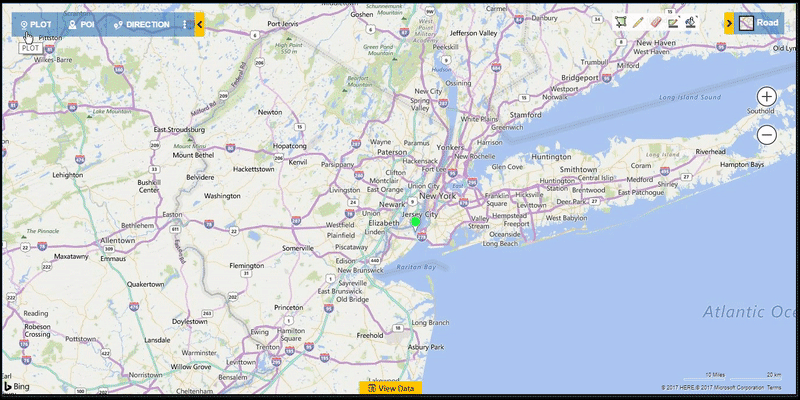 Summary Card - Get aggregate information for any enclosed area on the map