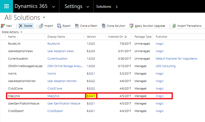 Fixed – Issues while using Maplytics and ClickDimensions in Dynamics CRM