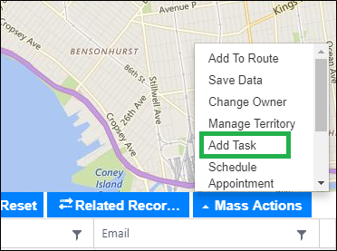 Dynamics CRM Data on Map