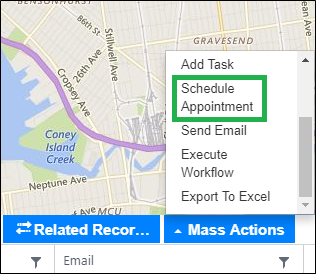 Dynamics CRM Data on Map