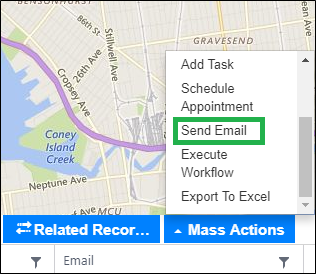 Dynamics CRM Data on Map