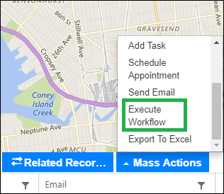 Dynamics CRM Data on Map