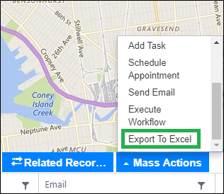 Dynamics CRM Data on Map