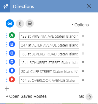 Dynamics CRM Data on Map