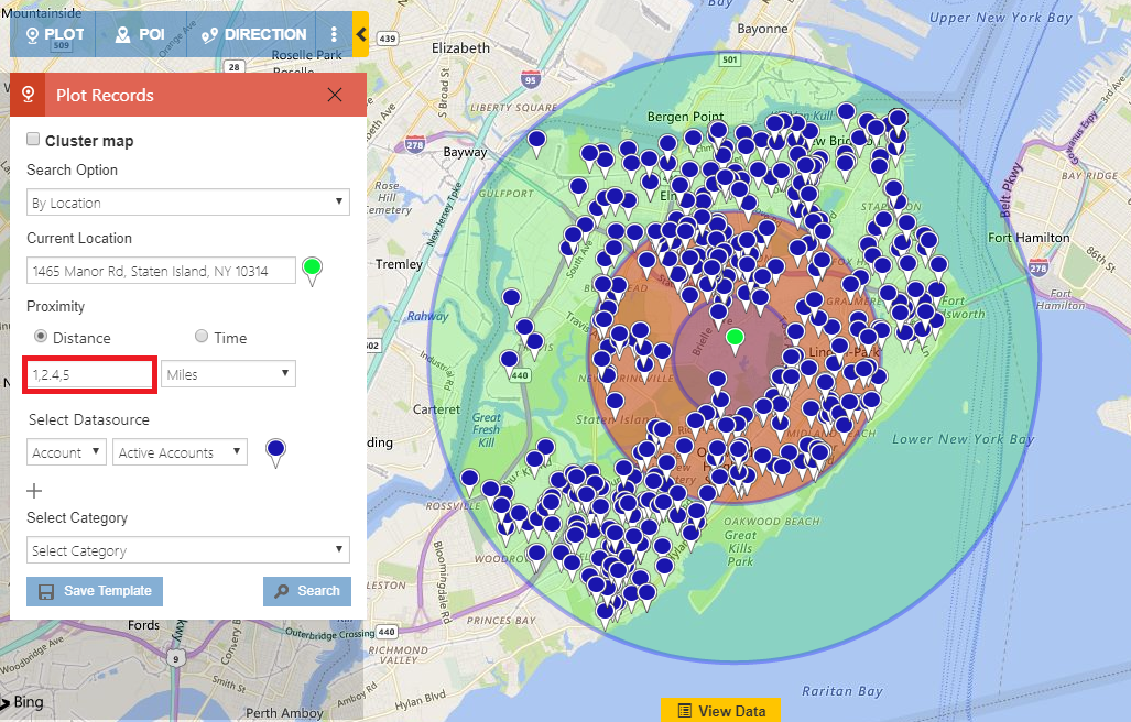 Find Nearby Customers in Multiple Proximities with Concentric Proximity Search in Dynamics 365