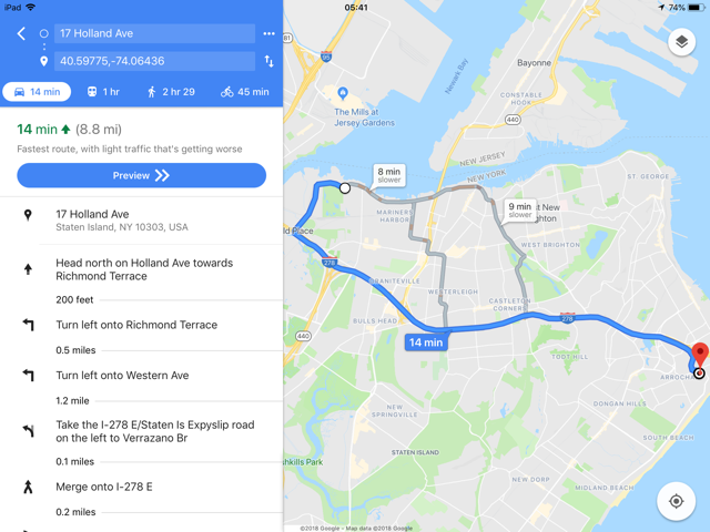 Navigate to Dynamics CRM records in the Google Maps App on Mobile and Tablet