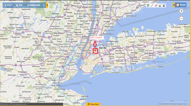 Route optimization Dynamics CRM