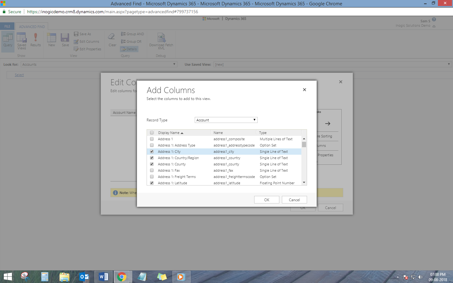 Dynamics CRM Maps