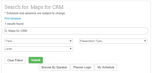 Bing Maps Dynamics CRM