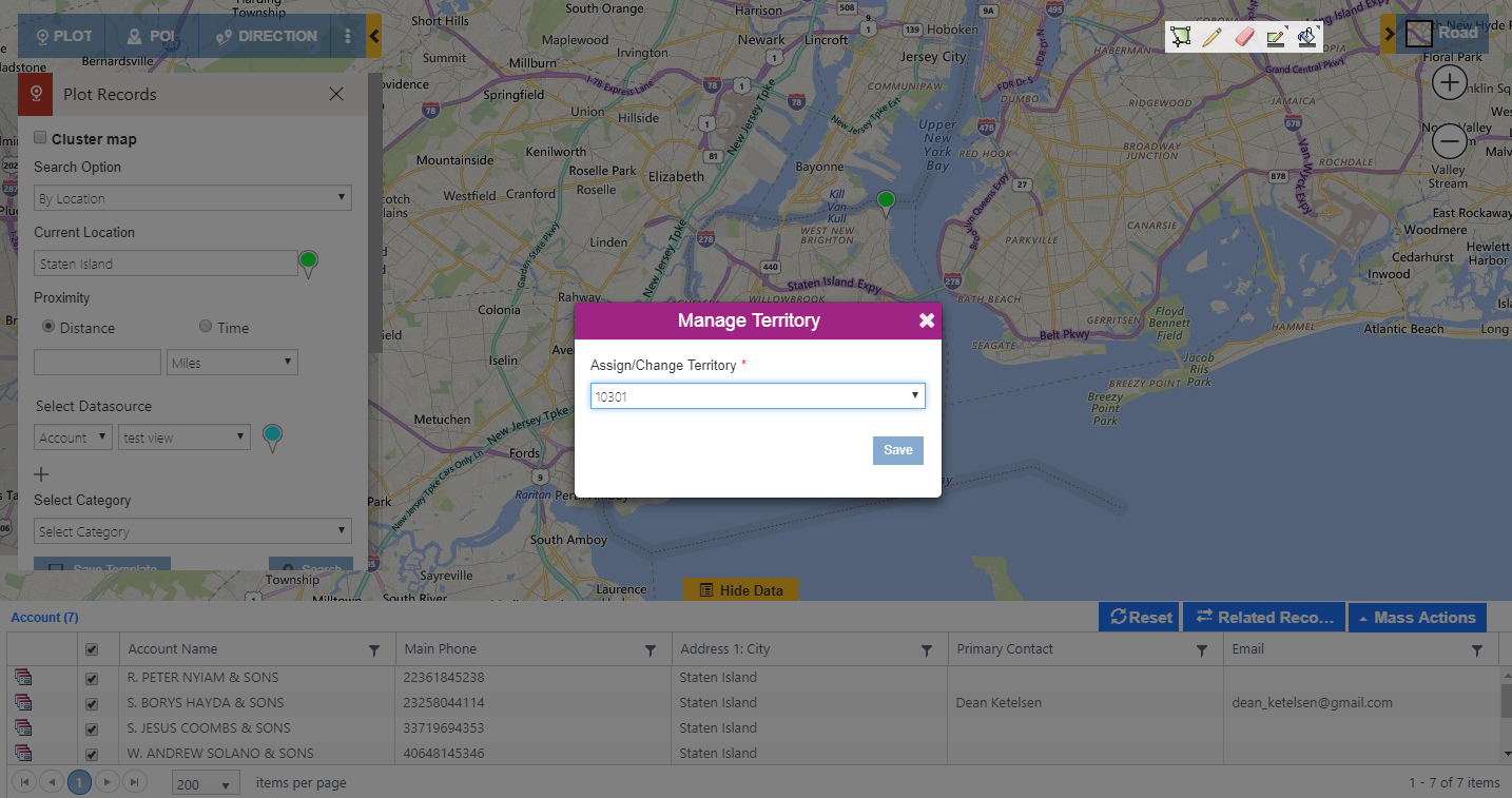 Dynamics CRM Data Geocoding Bing Maps