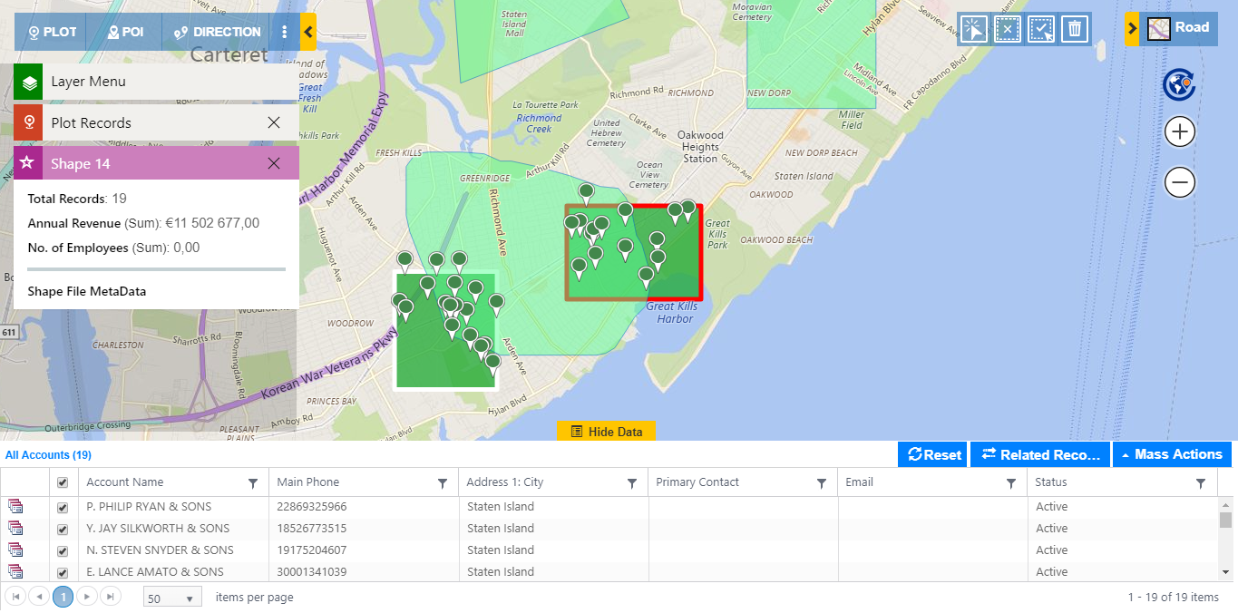 Dynamics CRM Bing Maps Integration