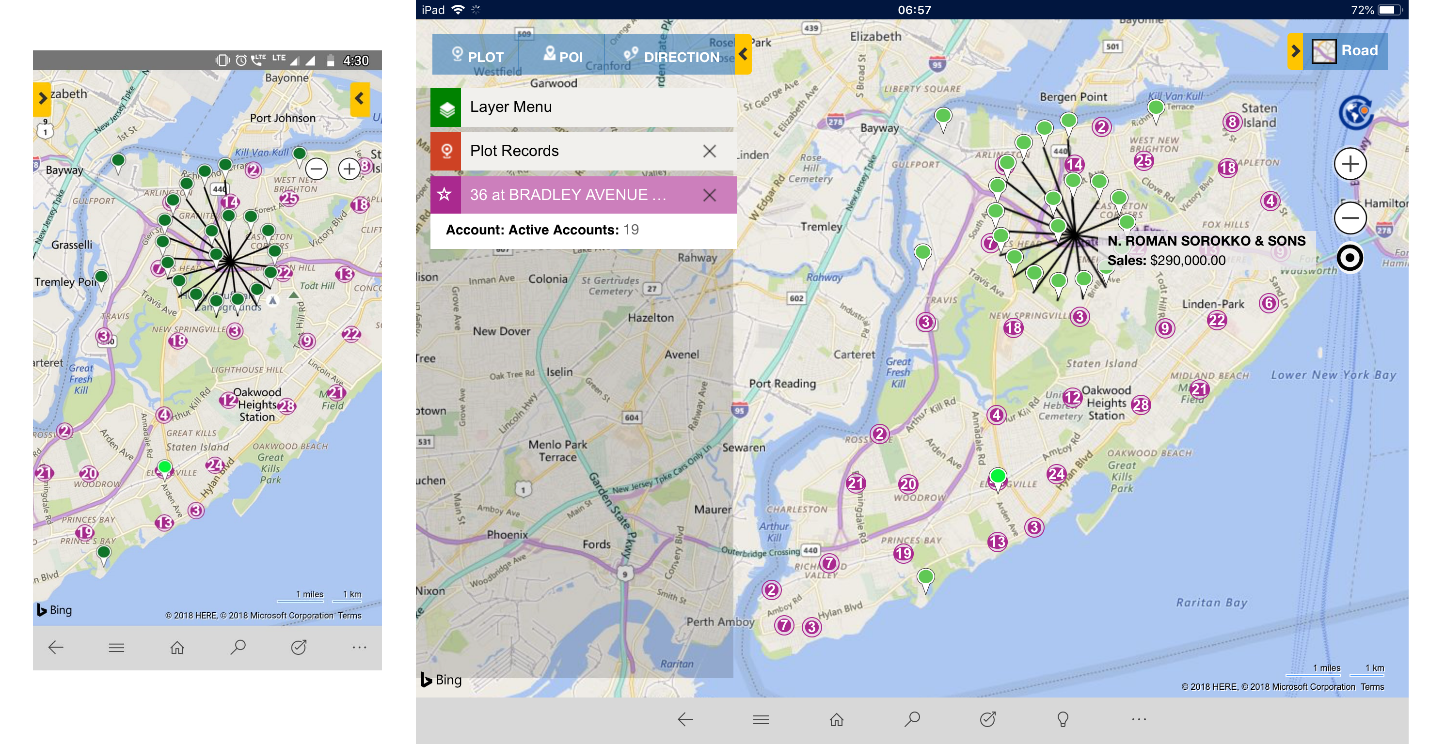 Map Clustering enhancements for better visualization of your Dynamics 365 CRM Data