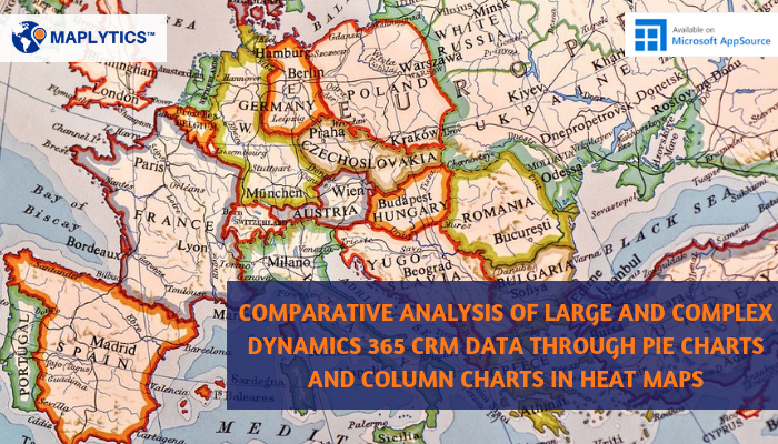 Pie charts and column charts in Heat maps