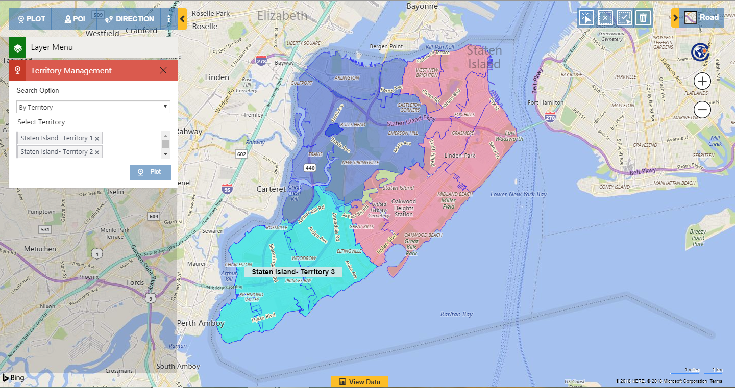 Analyze and align to achieve balanced territories