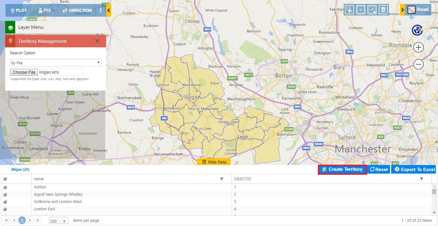 Sales Territory Maps Dynamics CRM