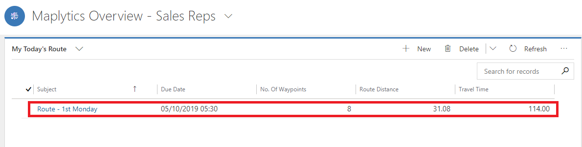 Create activities within Dynamics 365 CRM while on field using Maplytics