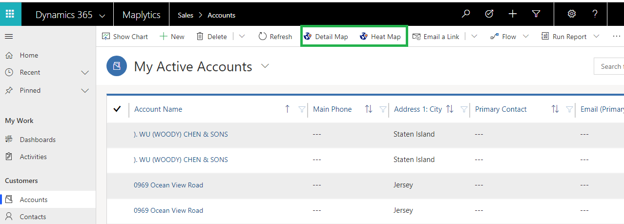 CDS Support Your favorite Dynamics 365 CRM Maps Integration solution now as PowerApps App