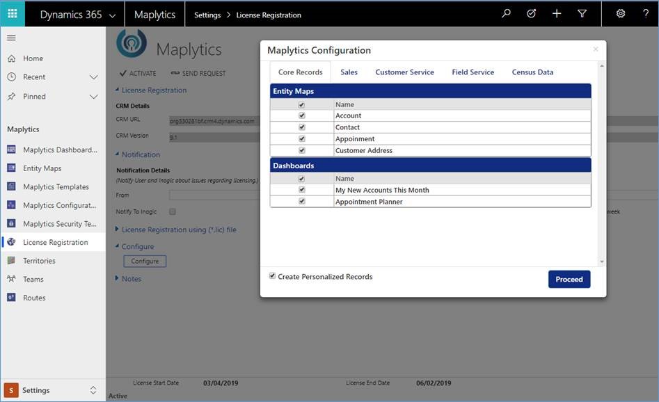 CDS Support Your favorite Dynamics 365 CRM Maps Integration solution now as PowerApps App
