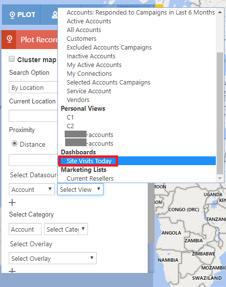 Track site visits on a map within Dynamics 365 CRM or PowerApps in Portrait mode