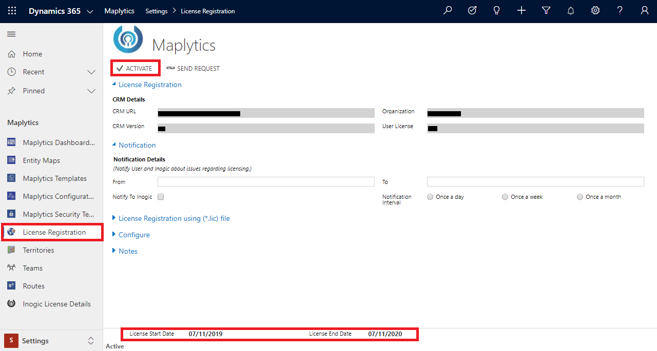 Prerequisites for getting started with Maplytics within Dynamics 365