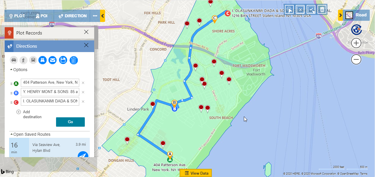 Truck Routing