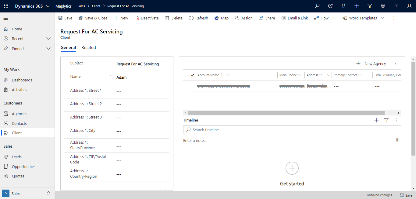 Associate Records directly through Detail Map within Dynamics 365 CRM