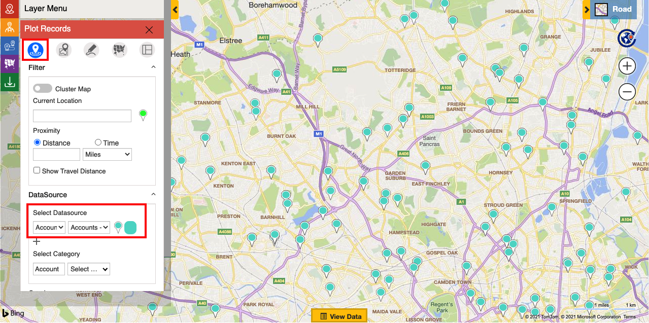 Use current location to Plot and Analyze data ‘By Location’ on map within your Dynamics 365 CRM or Power Apps!