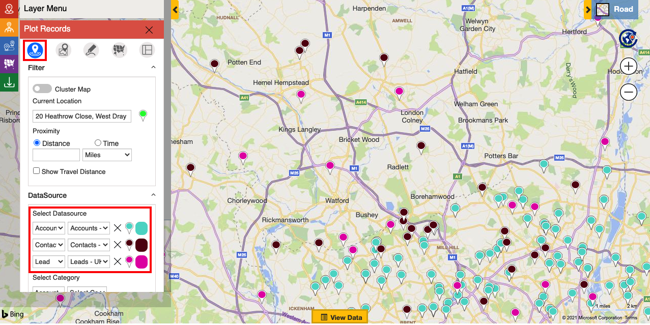 Use current location to Plot and Analyze data ‘By Location’ on map within your Dynamics 365 CRM or Power Apps!