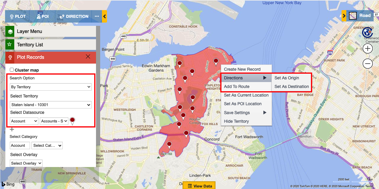 Analyze your locational data ‘By Territory’