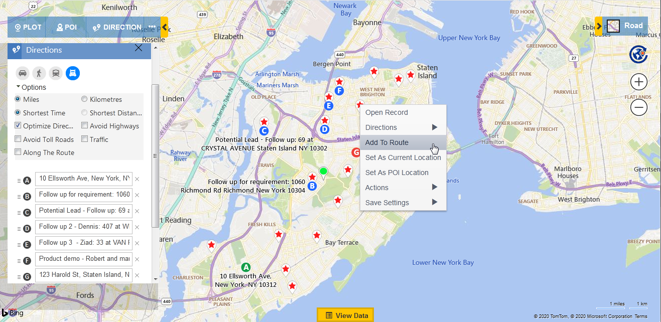 Logistics simplified within Dynamics 365 CRM