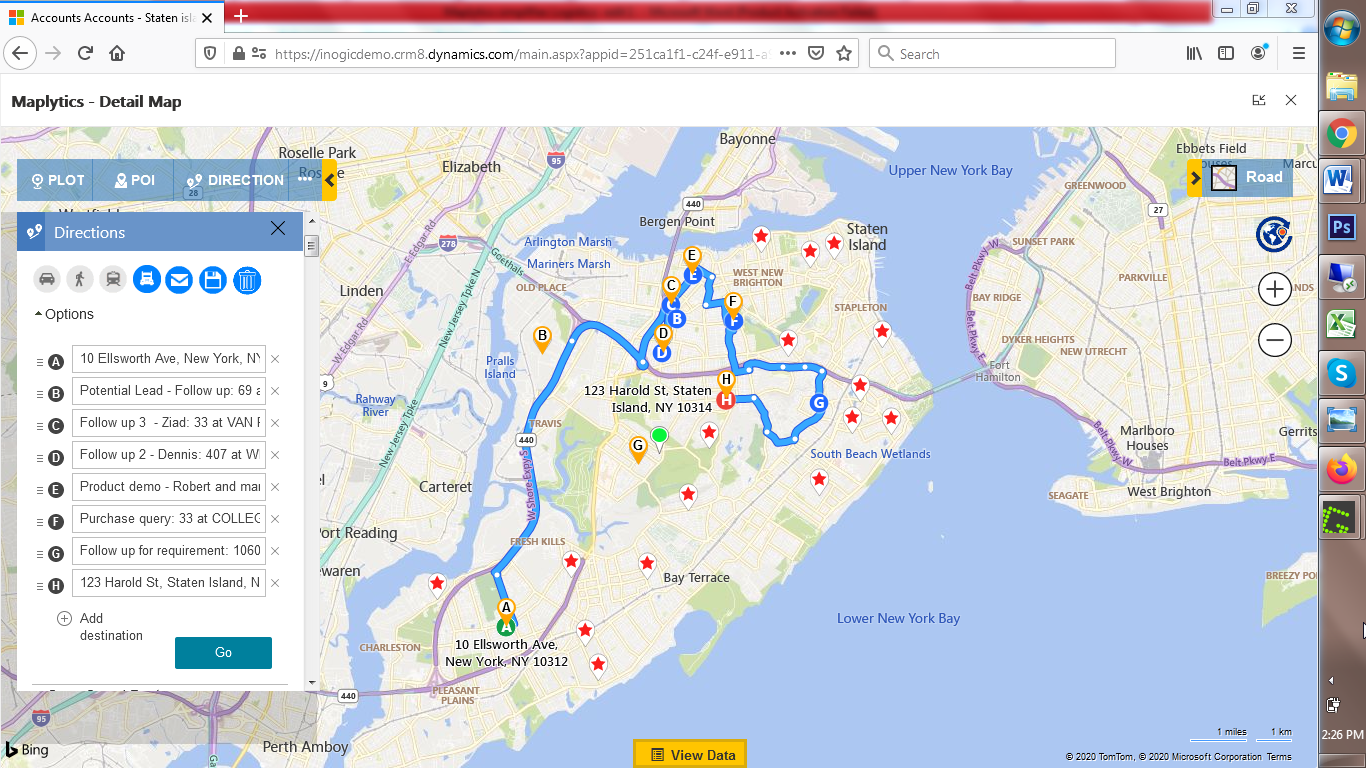 Logistics simplified within Dynamics 365 CRM