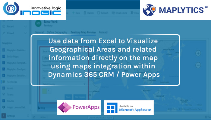 Use data from Excel to Visualize Geographical Areas