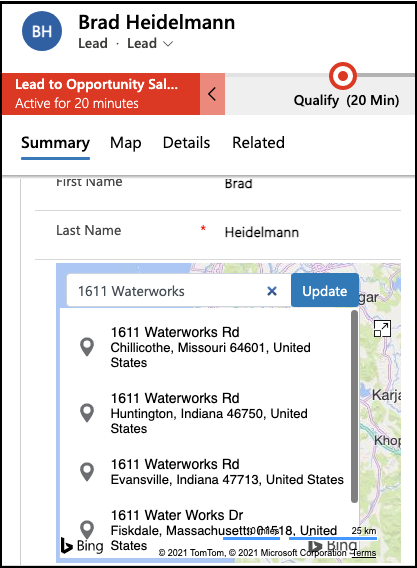Become geographically accurate – Add address and geo-coordinates from map in your Dynamics 365 CRM / Power Apps records
