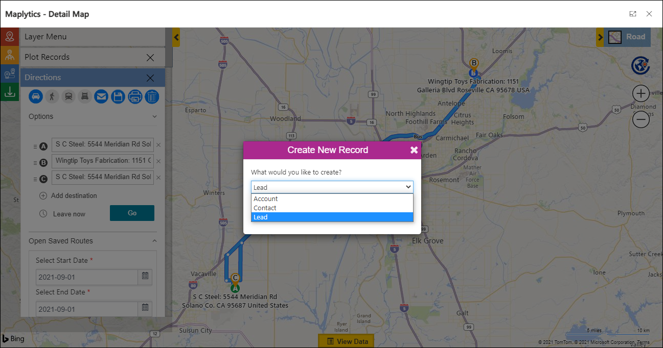 Map Dynamics 365 CRM