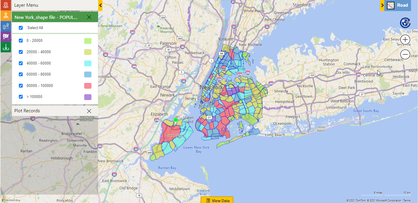 Visualize Census Data on Map
