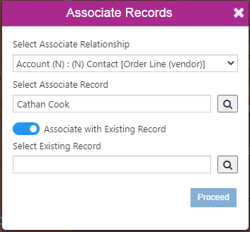 Associate Records with Maplytics