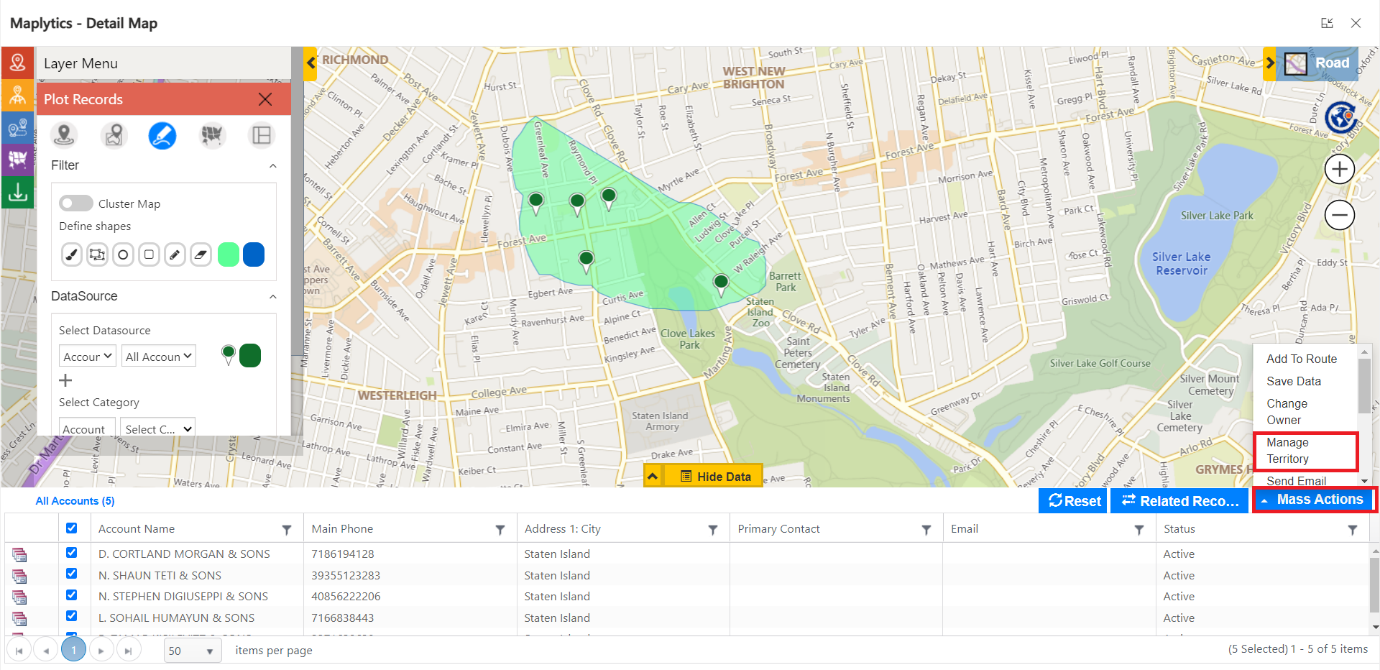 Uniformly Distribute Workload of Sales Reps by Balancing Territories