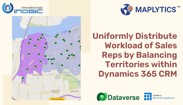 Uniformly Distribute Workload of Sales Reps by Balancing Territories