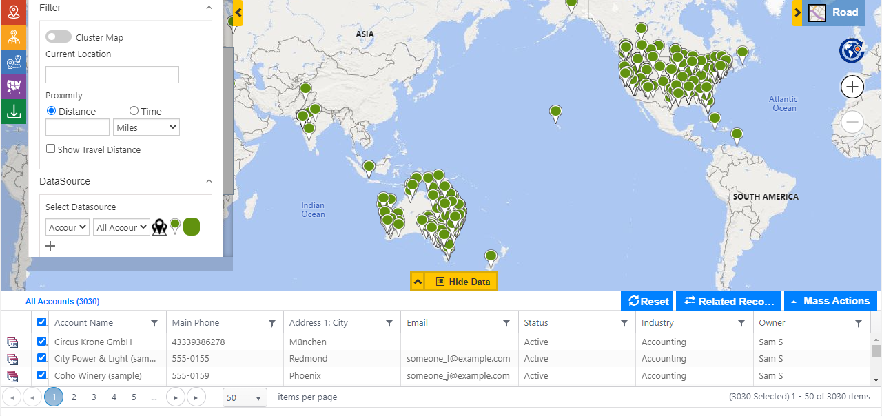 how to geocode quickly in Maplytics