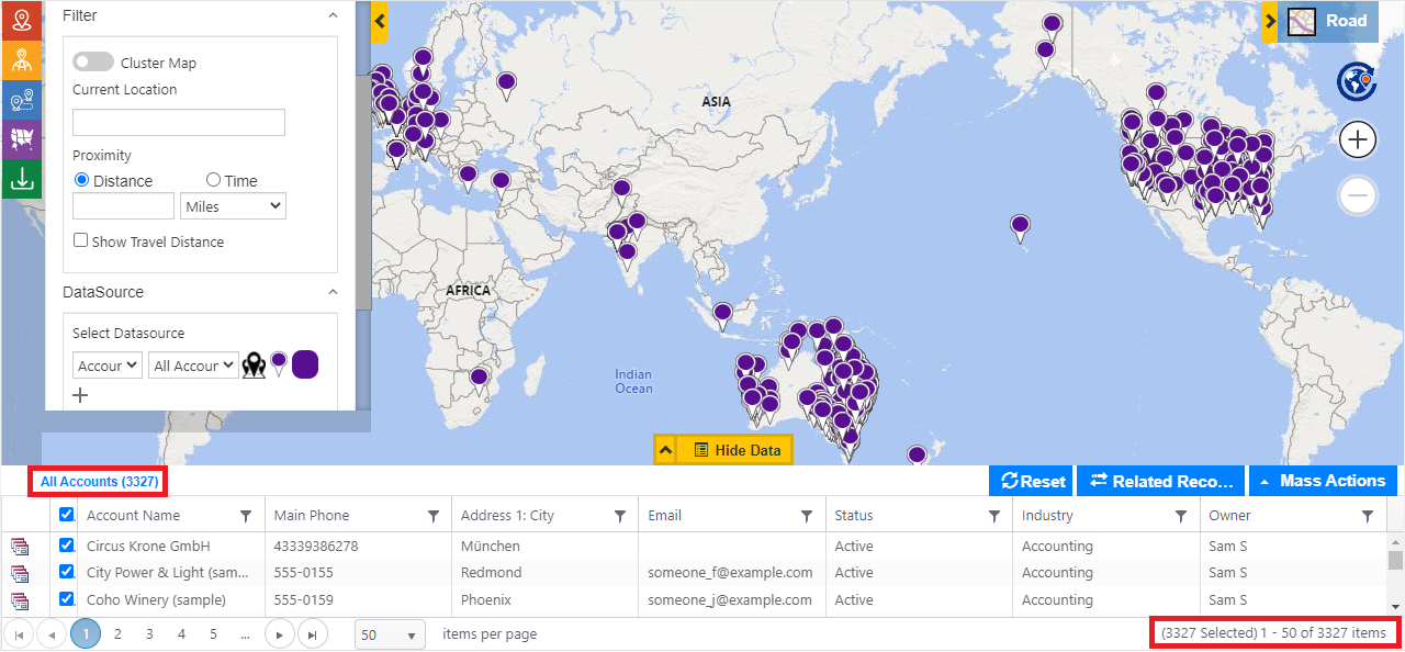 how to geocode quickly in Maplytics