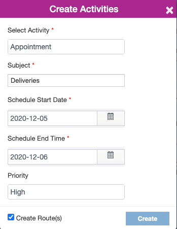 systematic appointments for field reps using Maplytics