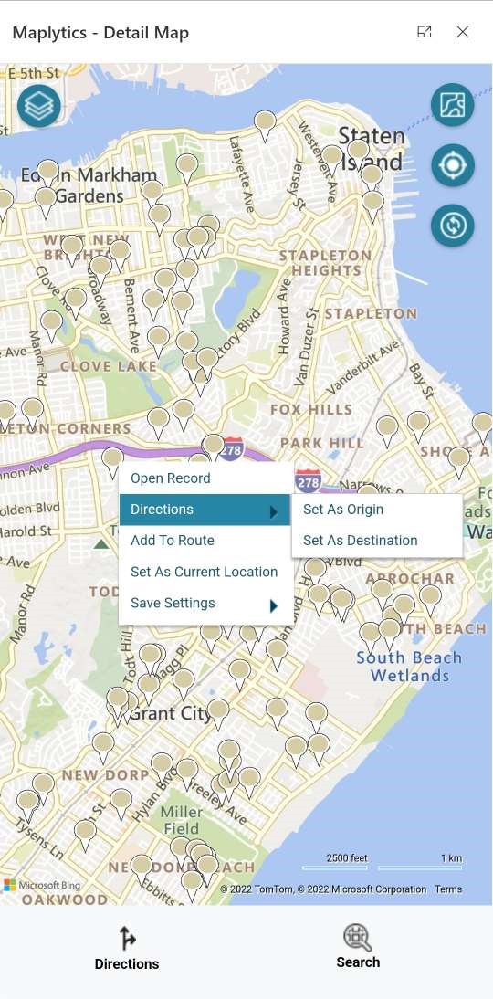 Maps Integration in an all-new avatar within Microsoft Dynamics 365 Mobile App