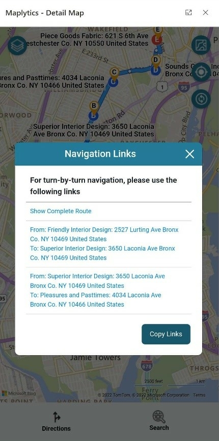 Maps Integration in an all-new avatar within Microsoft Dynamics 365 Mobile App 15