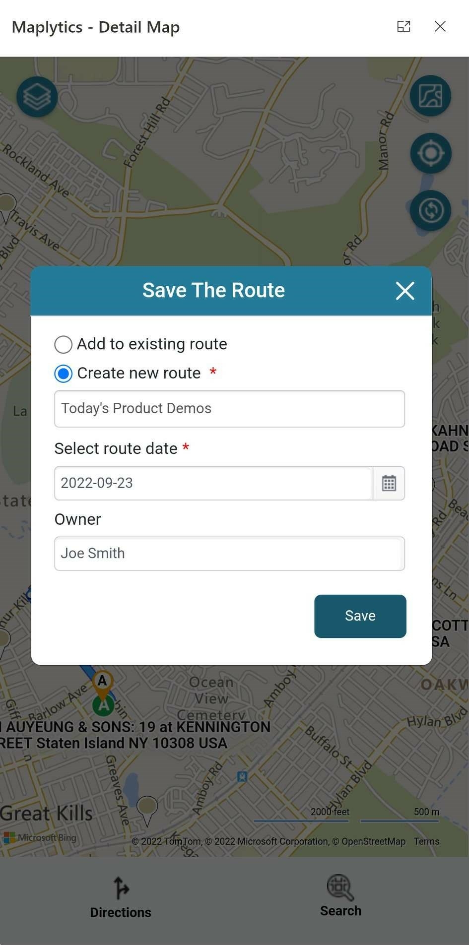 Maps Integration in an all-new avatar within Microsoft Dynamics 365 Mobile App 16