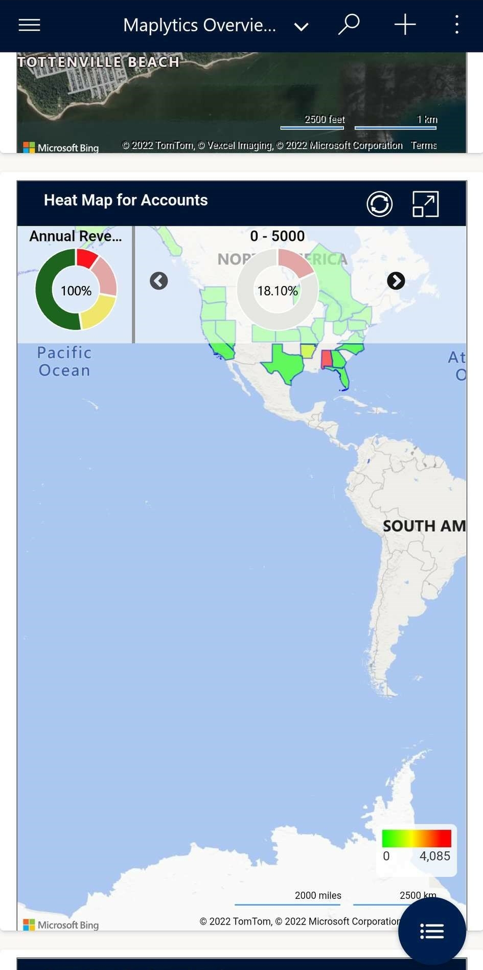 Maps Integration in an all-new avatar within Microsoft Dynamics 365 Mobile App 20