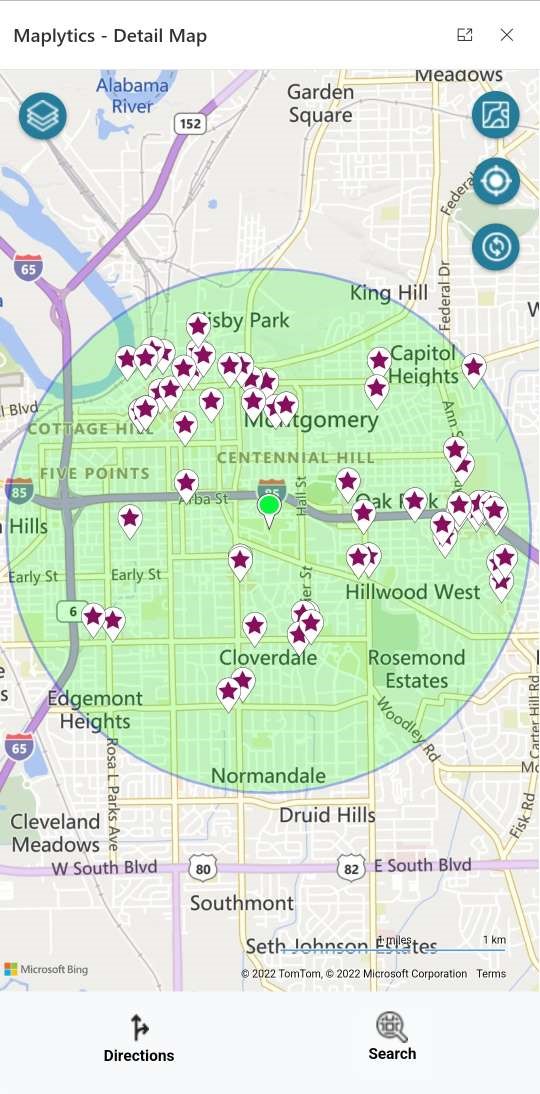 Maps Integration in an all-new avatar within Microsoft Dynamics 365 Mobile App 4