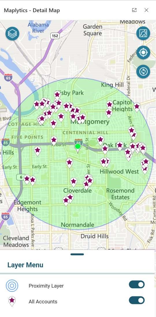 Maps Integration in an all-new avatar within Microsoft Dynamics 365 Mobile App3